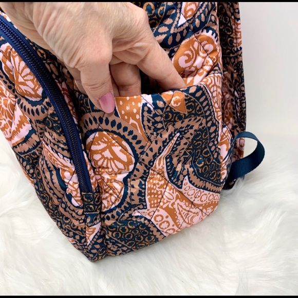 Vera Bradley Fern Paisley backpack and lunchbox - Picture 5 of 10